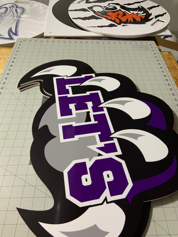 Wildcat Paw Cutout - Image 3